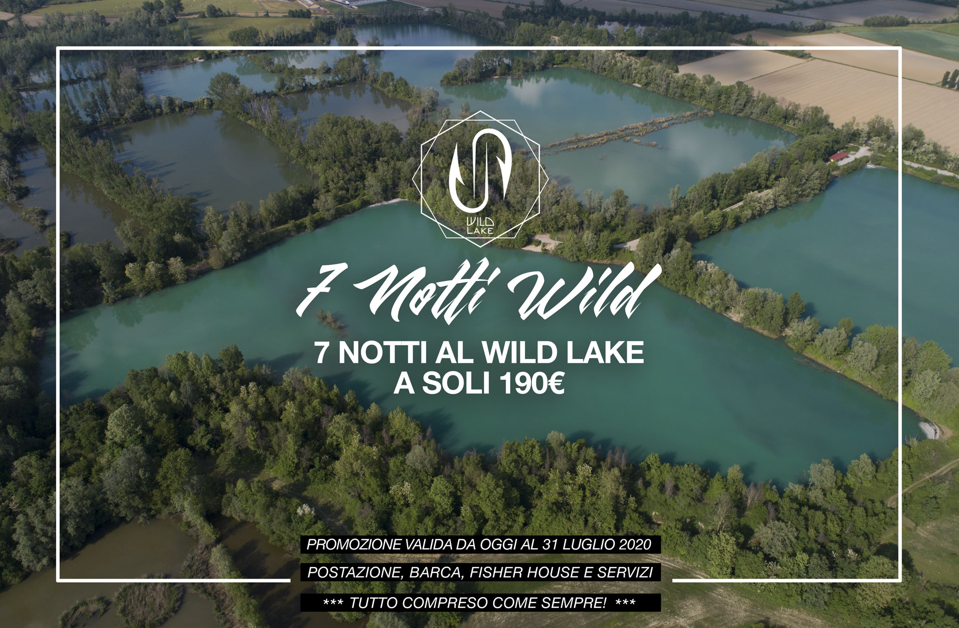 7 notti al Wild Lake ad un super prezzo!