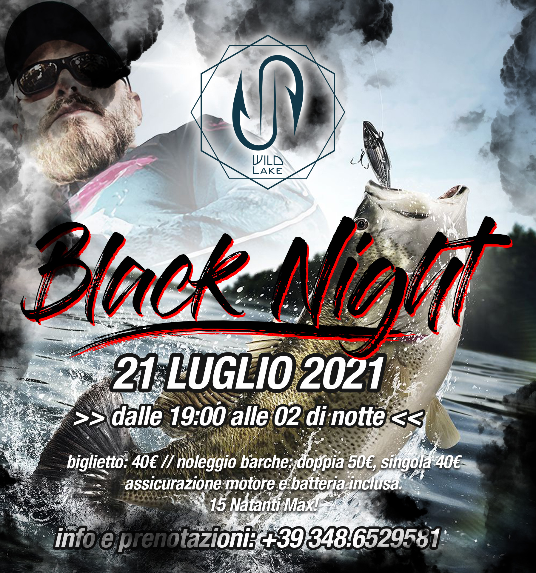 21 Luglio: Black Night Wild Lake Soncino