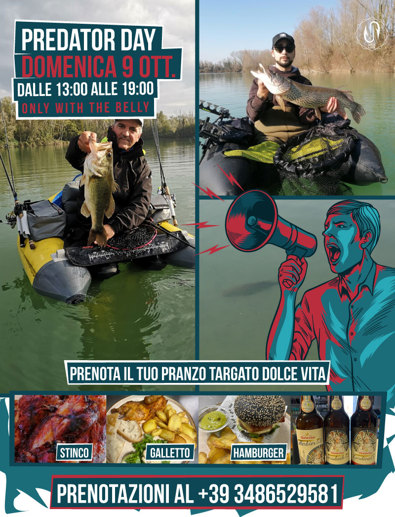 Domenica 9 Ottobre: Predator Day