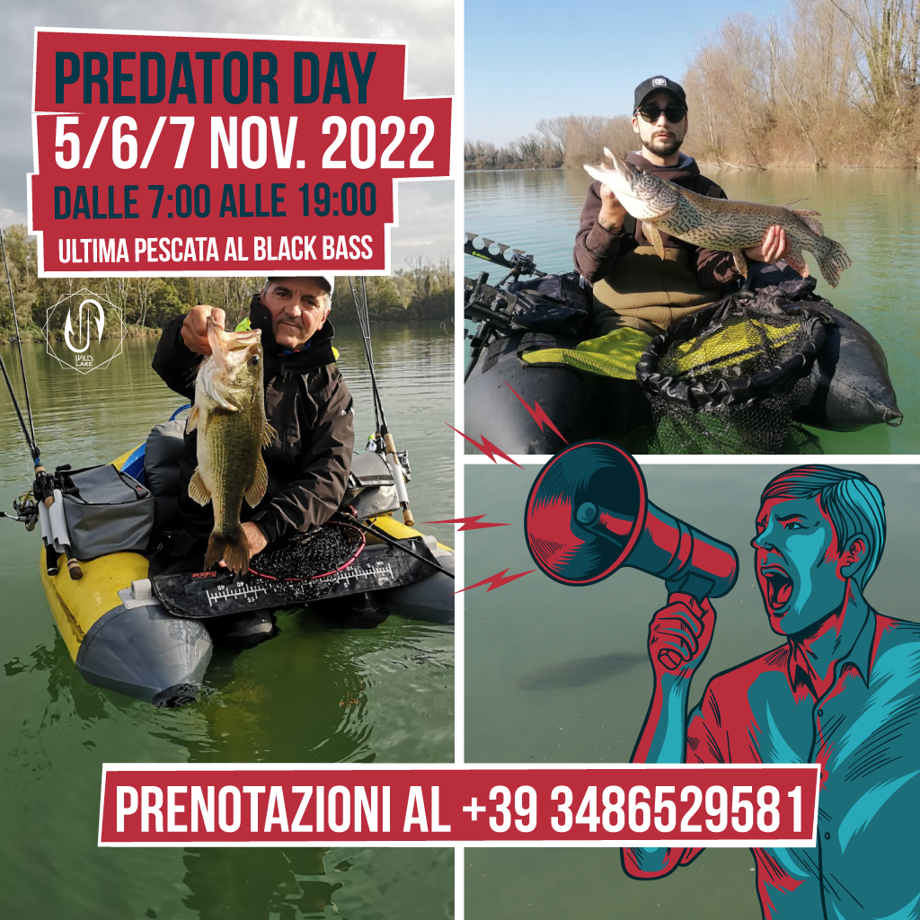 5, 6 e 7 Novembre: Predator Day
